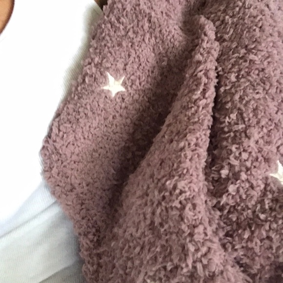 Mauve Stars Berber pullover sweater - Picture 8 of 8